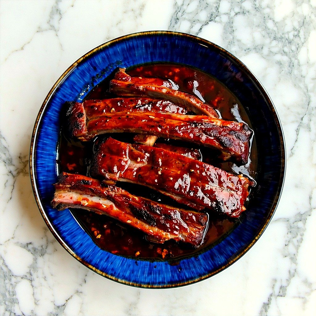 sous vide receta portada sous vide Costillas de Cerdo al Estilo Barbacoa Kansas: receta perfecta paso a paso
