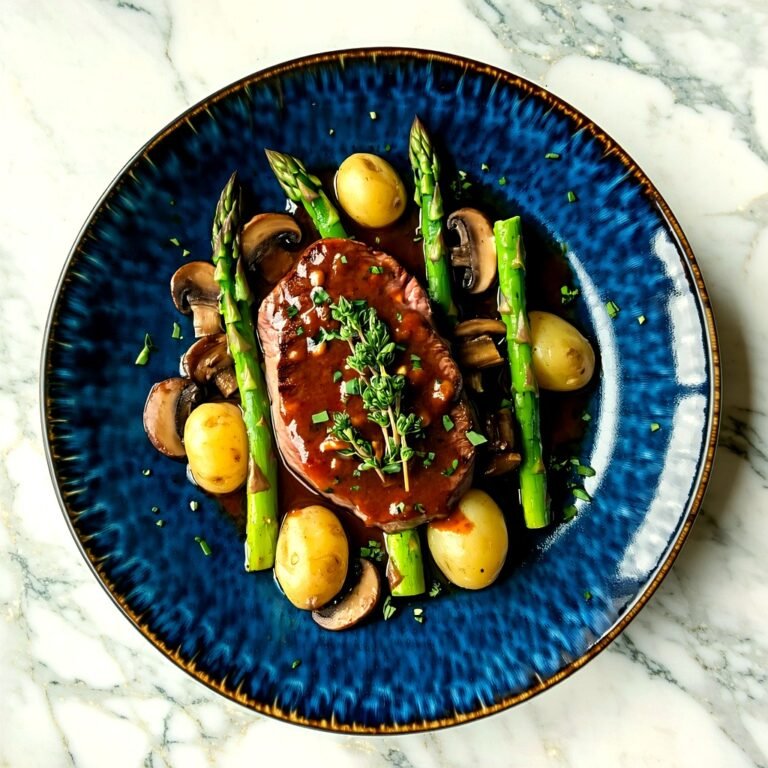 sous vide receta portada sous vide Filete Estrogonov con esparragos y setas: receta perfecta paso a paso