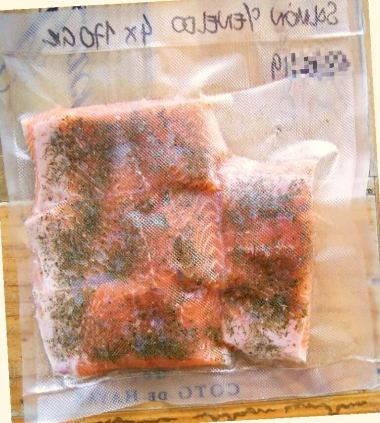 sous vide receta paso 1 sous vide Salmón con eneldo sous vide: receta perfecta paso a paso