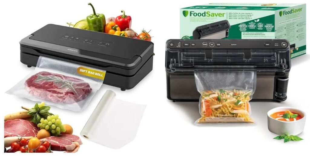 envasadoras al vacío Anova vs FoodSaver