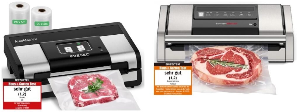 fresko v8 automax vs bonsenkitchen vs5100
